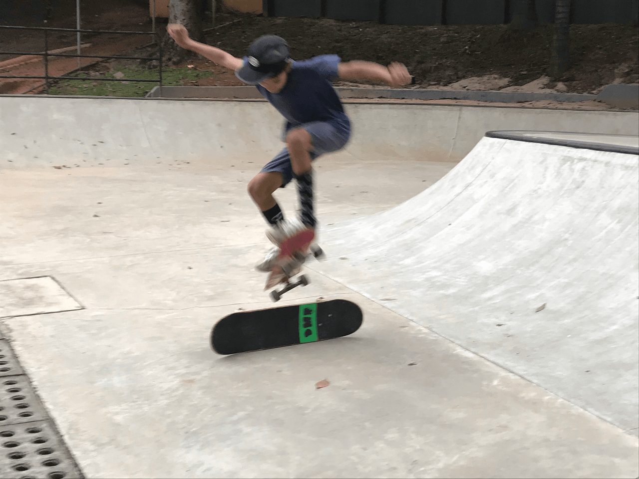 Skatepark des Projeto Demorô Skate é Vida im Bildungszentrum CEU, Heliópolis