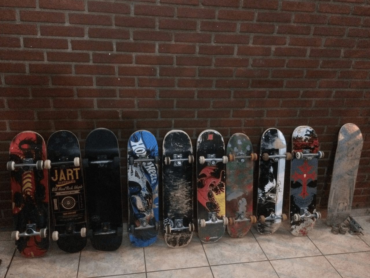 Erste Skateboard-Spendenaktion von Skateboard für alle, Dezember 2020