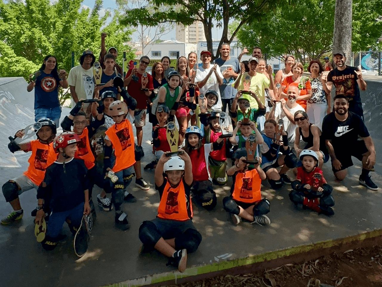Wettbewerb beim Vila Prudente Skate Park 2024